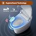 Uncle Brown Smart Toilet UBST12U, Luxury Bidet Toilet with Hygienic Water Cleanse & PlasmaClean Technology, Powerful 1000g MaP Flush Score, ADA Height, Auto Lid, Foam Shield, Safe Comfort