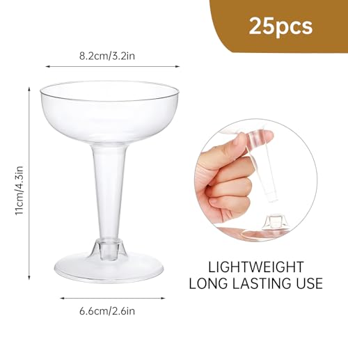 Plastic Champagne Coupe - Image 2