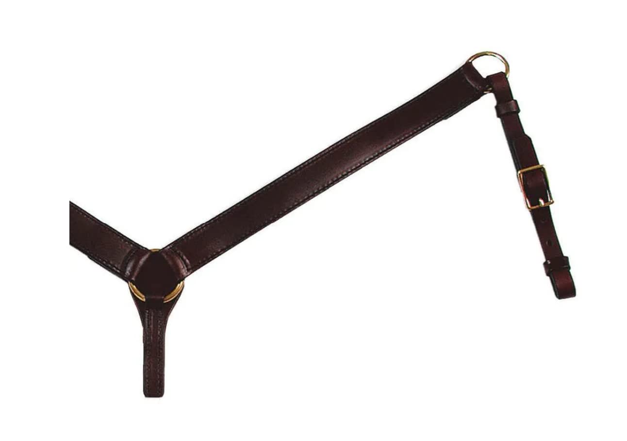 Tack Shack of OcalaTack Shack of Ocala- Circle Y Straight Smooth Brass Breast Collar, Leather Breast Collar, Breastplate, Western Breast Collar, Western Breastplate, Breast Collar for Horses