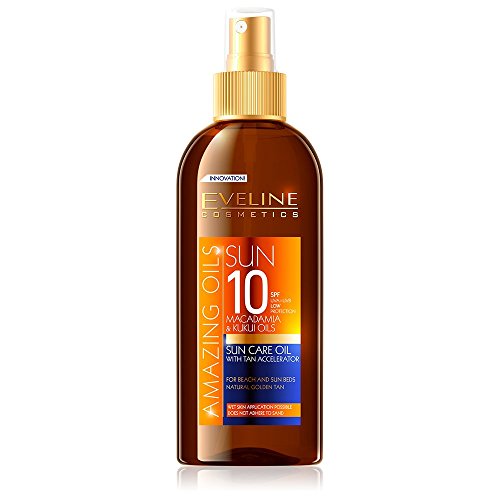 Preisvergleich Produktbild Eveline, Öl mit Bräunungsbeschleuniger, SPF10, 150 ml, SUN Bronze