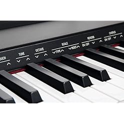 Classic Cantabile SP-150 BK piano de scène noir SET y compris le trépied, le casque et la pédale - Les Beatles, Paul McCartney, John Lennon, RIngo Starr, George Harrison Classic Cantabile SP-150 BK piano de scène noir SET y compris le trépied, le casque et la pédale – Image 3