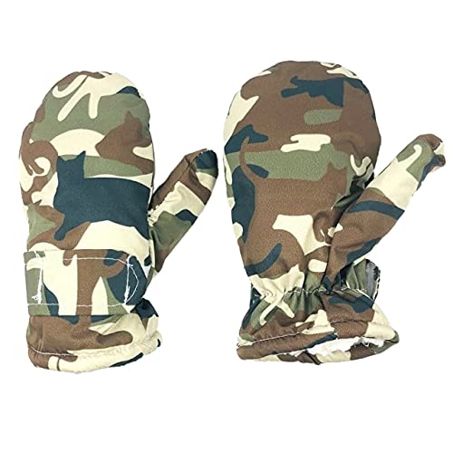 Guantes impermeables de invierno para niños ideales para esquí y nieve