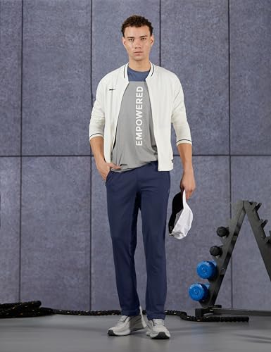 Image of Jockey SP16 Men's Soft Touch Microfiber Elastane Slim Fit Active Wear Trackpants with Side Pockets