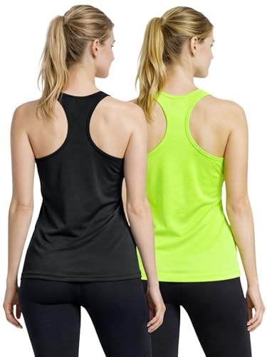 Image of 3Colors Women's Racerback Gym Vest - Tank Top | Breathable Workout & Running Activewear-Ready to Move