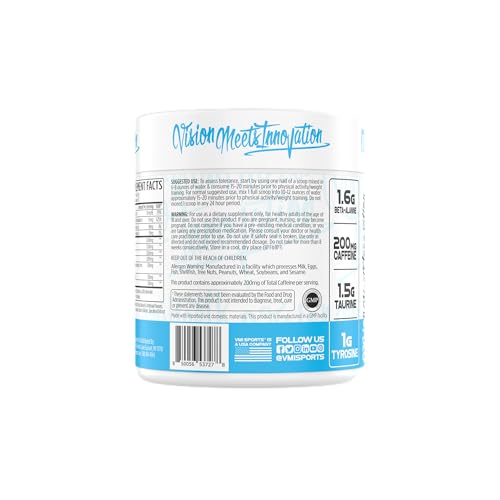 Image of VMI Sports KXR Sport Pre-Workout Powder | Energy - Performance - Focus and Pumps | Maximum Absorption Formula | Great Taste for Men & Women | 30 Servings (30 Servings, Blue Shark Gummy)