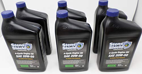 Aceite de motor 20W-50 Stens Shield pack 6 cuartos