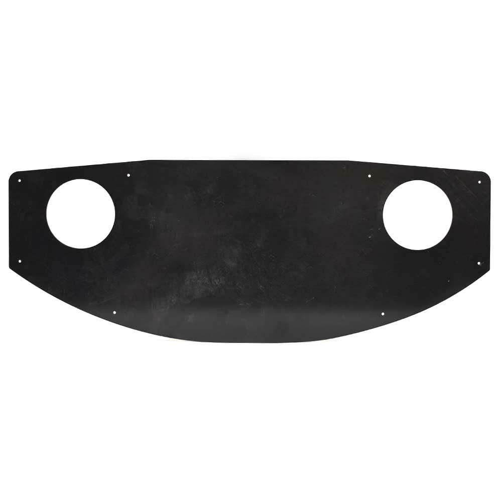 Godfrey Pontoon Boat Blank Gauge Panel 41041AG | 22 1/2 Inch Faux Gray Woodgrain