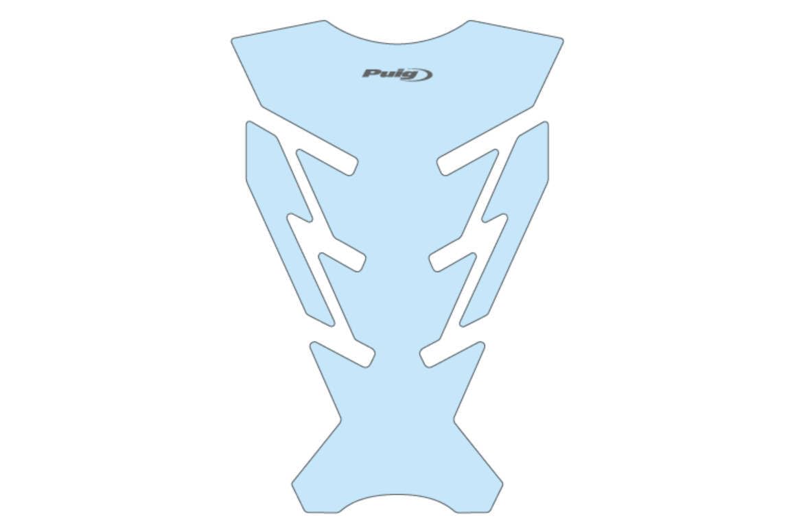 Puig 21752W Challenge Tank Protector Clear