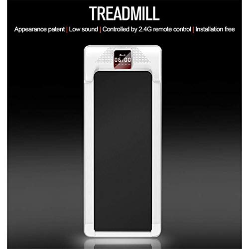 Desk Treadmill Running Simple Walking Machine Indoor Gym Stepper Walking Treadmills Fitness Body Building Multi-Function Mini Home Treadmill,White - Afbeelding 4