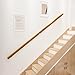 6FT Wooden Stair Railing Indoor, Wall Railings for Stairs, Hand Rails for Indoor Stairs, Non-Slip Stair Handrail for Home Garden Corridor Lofts Kindergarten Guardrail(2 Sections, 2 x 3FT)