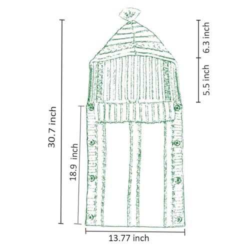 Image of XMWEALTHY Baby Blankets for Boys Girls Newborn Essentials Wrap Swaddles Knit Wrap Blanket Bag Stroller Receiving Blanket Light Aqua 0-6 Month