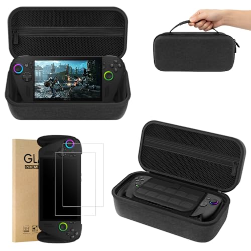 Choombaget High Quality Portable Carrying Case for ROG Xbox Ally X Case (2025),ROG Ally X Cable Organizer Bags & Cases,ROG Xbox Ally X Accessories with 2 ROG Ally x Screen Protector