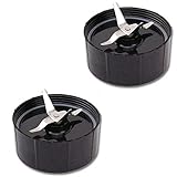 Blender Cross Blade Compatible with Magic Bullet Blender Juicer Mixer (2PCS) by WEIERKEN