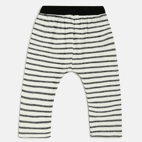 Image of miniklub Boys Grey & Black T-Shirt With Trousers