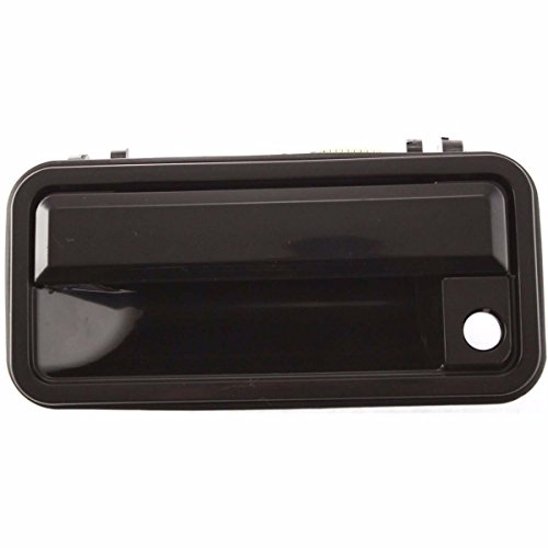 DAT AUTO PARTS Front Left Driver Side Door Handle Replacement for 88-94 Chevy and GMC Pickup 92-94 GMC Suburban and Yukon 93-94 Chevy Blazer Outer Black GM1322102 15968163