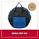 Weaver Leder 15–0310-bl Double Seil Bag, Blau