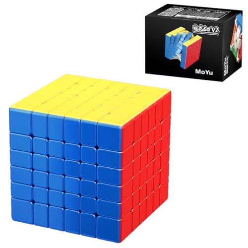 Moyu Meilong 6Mv2 Γ 6x6x6 ZpL[u ەWZFXebJ[X Ҍ ŃX[Y6x6L[u L[uDƂɓK XebJ[X }Olbg X[Y]