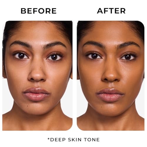 Image of Lovechild Masaba Skip Everything Serum Skin Tint SPF 20- Pocket Edition, Liquid Foundation for all Skin type, Primer, Moisturizer, Sunscreen & Foundation In One, Bossy Babe 10 ml