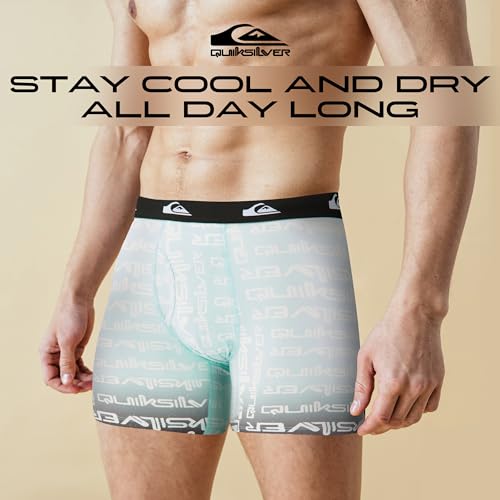 Quiksilver Mens Underwear 4 Pack Boxers for Men Supersoft Brushed Polyester Mens Boxer Briefs2