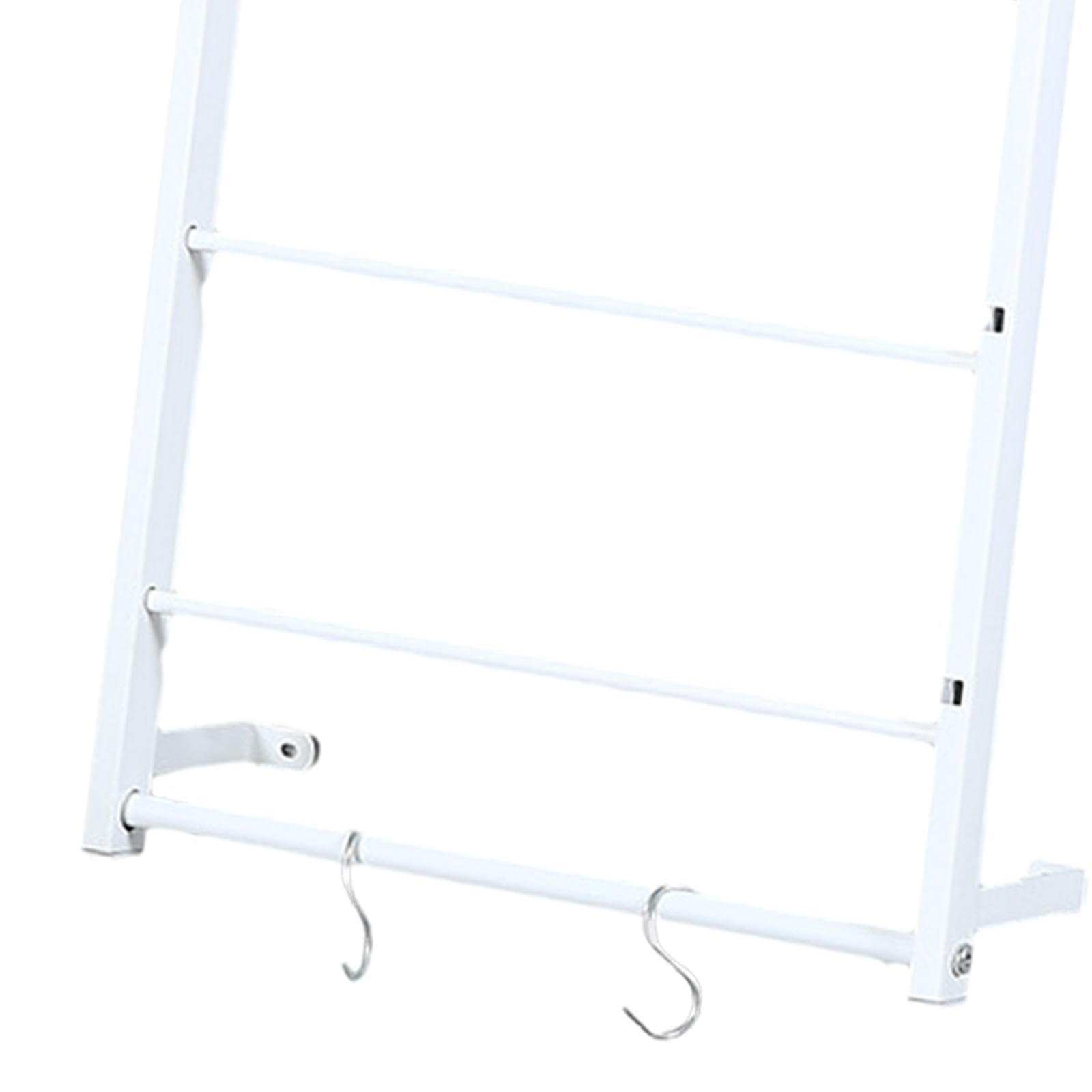 Porta rocchetti Porta Filo, espositore per Nastri, Porta Nastri per Nastri Washi, collane per fioristi, Bianco 40 cm x 67 cm