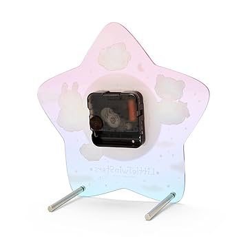当時物　SANRIO サンリオ　リトルツインスターズ  キキララ  陶器製　時計 当時物 SANRIO サンリオ リトルツインスターズ キキララ 陶器製 時計