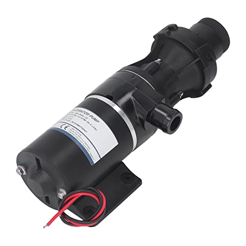 Itonash Abwasser Pumpe, Alle Kupfer Motor Geräuscharm Hohe Leistung mit Macerator und Mehreren Sicherheits Schutz, für RV Marine Boots Toilette Landwirtschaft Liche Bewässerung (DC12V)