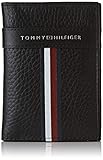Original Products Tommy Hilfiger - Corporate Leather Mini Cc Bifold, Carteras Hombre, Negro (Black), 1x1x1 cm (W x H L)