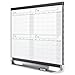 Quartet Dry Erase Calendar Board, Magnetic Whiteboard Planner, 4' x 3', 4 Months, Total Erase Surface, Prestige 2 (4MCP43P2)