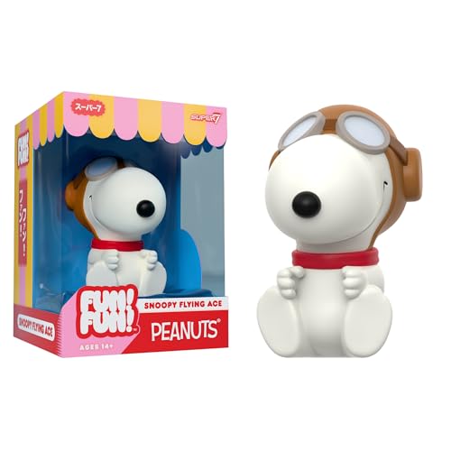 Super7 Peanuts Fun ! Wave 02 Figurine Snoopy (Flying Ace)