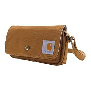 Carhartt Legacy Women’s Essentials Crossbody Bag and Waist Pouch, Carhartt Brown