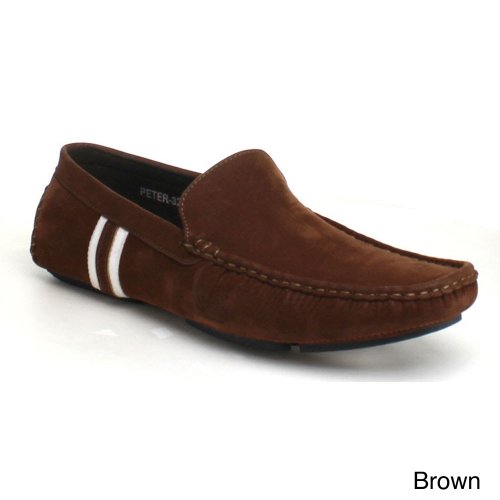 J'S AWAKE Mens Peter-32 Slip On Loafers Moccasins Shoes2