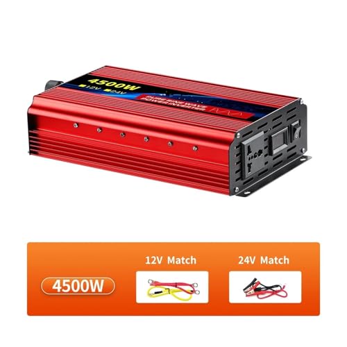 Onduleur 12V 220V 4500W pour Résoudre les Pannes d'Énergie Isolées