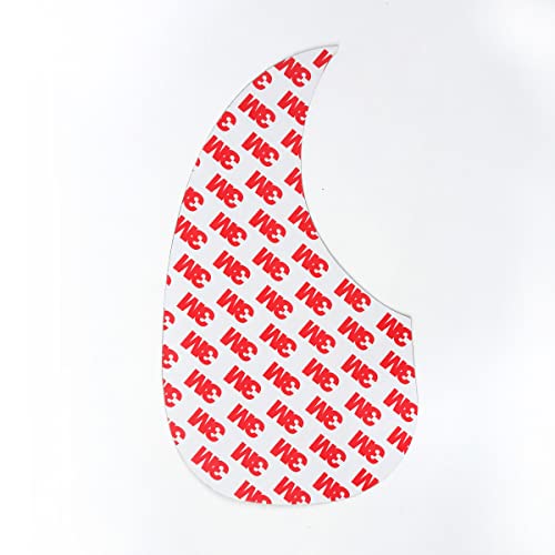 Musiclily Tamanho Grande Forma de Lágrima Escudo Adesivo Pickguard para Violão Folk Estilo Martin D2