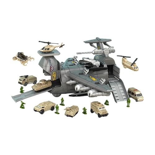 TTETTZ 輸送機組み立てキット 飛行機模型 コレクション 子供向け DIY, 19個の 付き