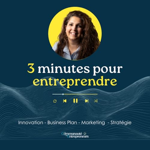 Page de couverture de 3 minutes pour entreprendre