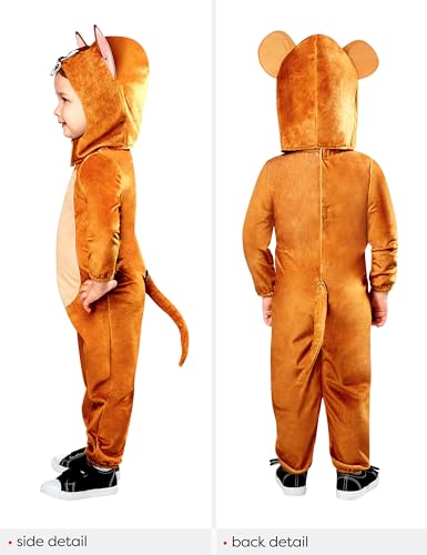 Disfraz Jerry Mouse para niños 2T Unisex miniatura 4