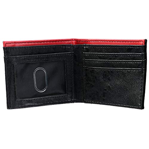 Marvel Deadpool Bi-Fold Boxed Wallet, Red & Black, One Size3