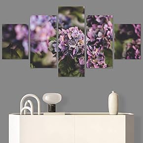 SIGNWIN 5 Panel Canvas Wall Art Modern Art...
