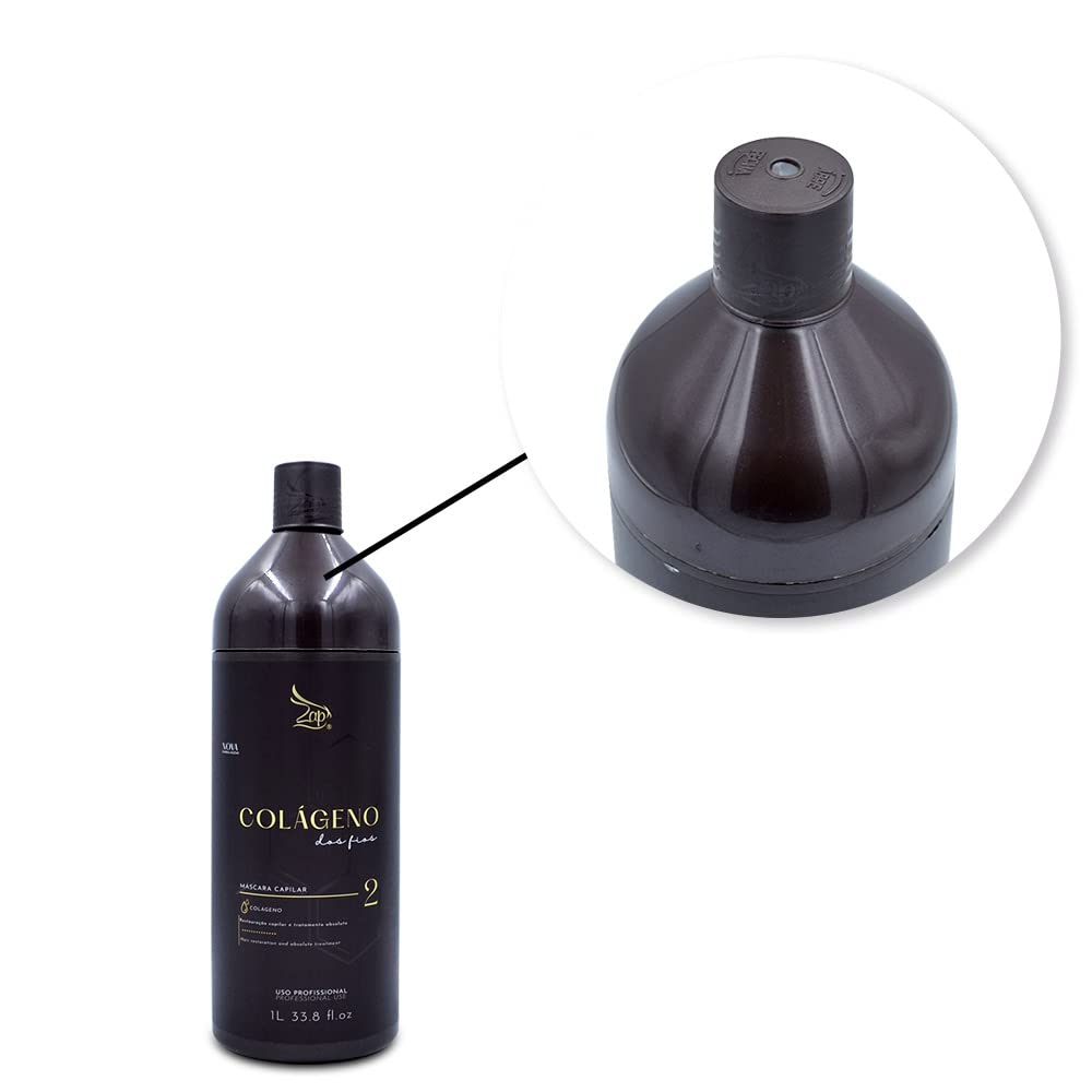 Progressive Brush Zap Collagene liscio in plastica ricca di collagene e cheratina 2L / 67.6fl.oz