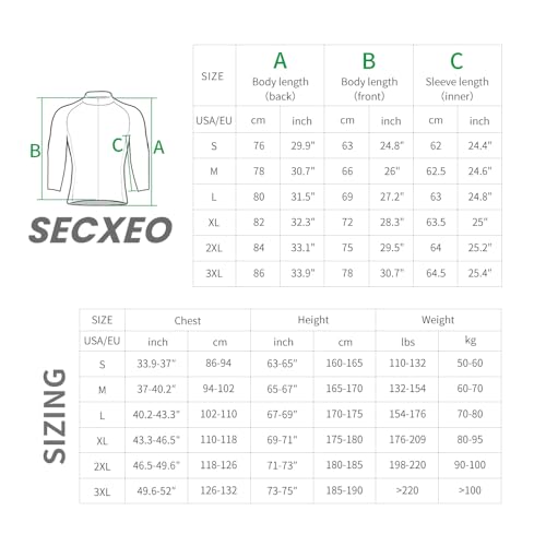 SECXEO Fahrradjacke Reflektierend Damen, Herren Wasserdicht Atmungsaktiv Radjacke mit Kapuze, Winddicht Fahrrad Regenjacke für Radfahren Laufen Wandern - Silber M