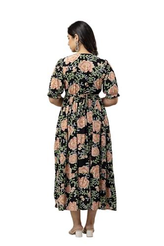 Image of New Elite Rayon Anarkali Maternity Feeding Kurti with Both Side Zipper