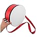 JOINPAYA 1 Set Red Snare Drum for Strap Enhances Rhythm Skills and Team Collaboration for Marching Band and School Performances