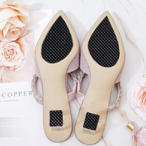Image of Shoe Rubber Sole Sheet, 1.2MM Thick Shoe Sole Repair Rubber, Non-Slip Soling Sheet for Bottom of Shoe, Black (Pack of 2)