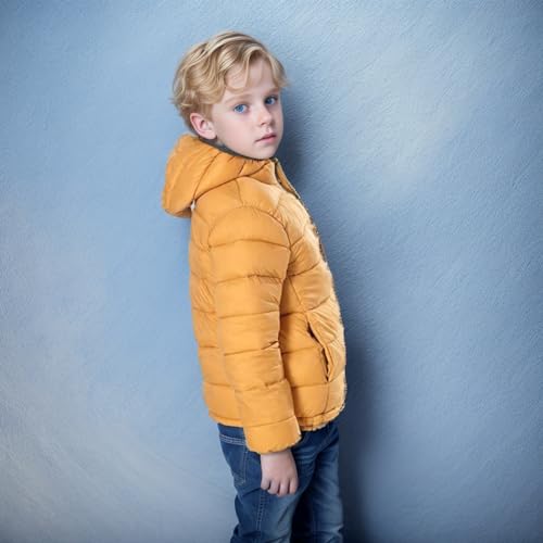 Kids Winter Coat - Lightweight Packable Puffer Jacket for Boys and Girls, 2T-18 Years, Machine Washable3