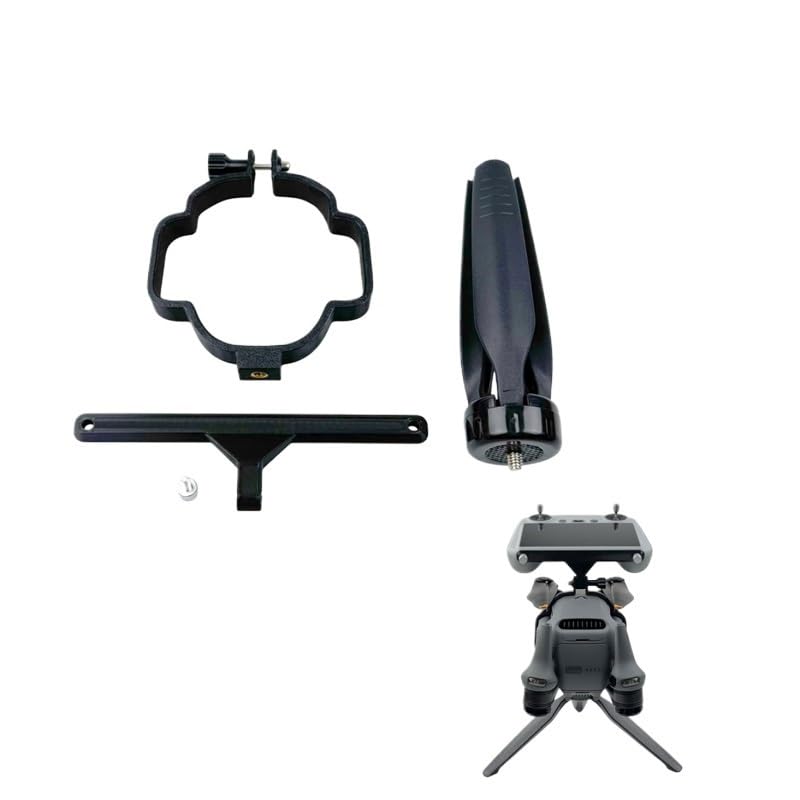Kit de trípode con Soporte Mano para dron dji Mavic 4 Pro, estabilizador cámara y Gimbal para grabación vídeo, Mando RC 2(RC 2-Style 1)