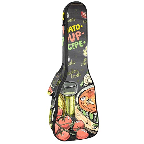 Sac ukulélé ténor rembourré housse étanche sac à dos concert