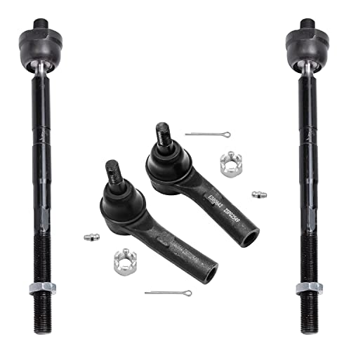 Image of Detroit Axle - 12pc Front End Suspension Kit for 2005-2010 Jeep Grand Cherokee 2006-2010 Commander 2 Lower Control Arms w /Ball Joints 2 Upper Ball Joints 4 Inner Outer Tie Rods 4 Front Rear Sway Bars