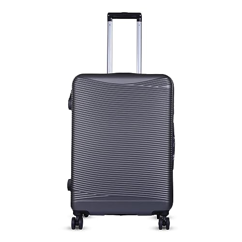 Image of Verage V-Lite Firestone 20 inch /56cms Cabin Hardsided Trolley Bags for Travel, Small Suitcase with Spinner Wheels, Anti-Theft Zippers Luggage (Bold Black)