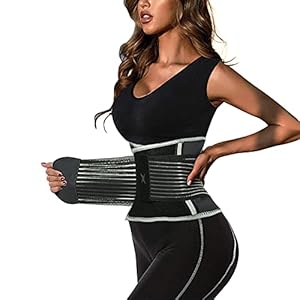 Women Waist Trainer Belt Waist Cincher Trimmer Slimming Body Shaper Belt for Sport Workout