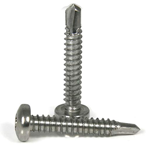 #12-14 x 1 pulg Tornillos Autorroscantes Torx acero inoxidable miniatura 2